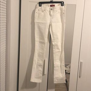 Guess white jeans size 26